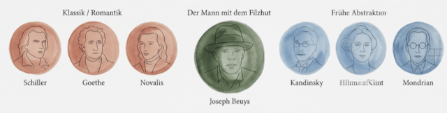 Illustration zum Beitrag: Wie kann Kunst die Dreigliederung beflügeln?